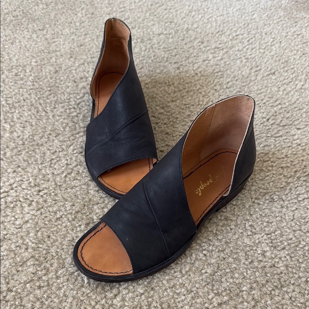Free People Leather Sandals size 38.5